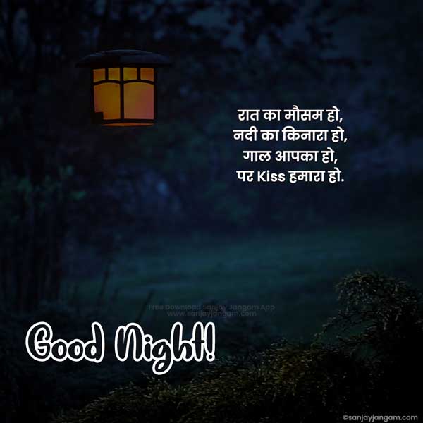 good night messages in hindi for friends