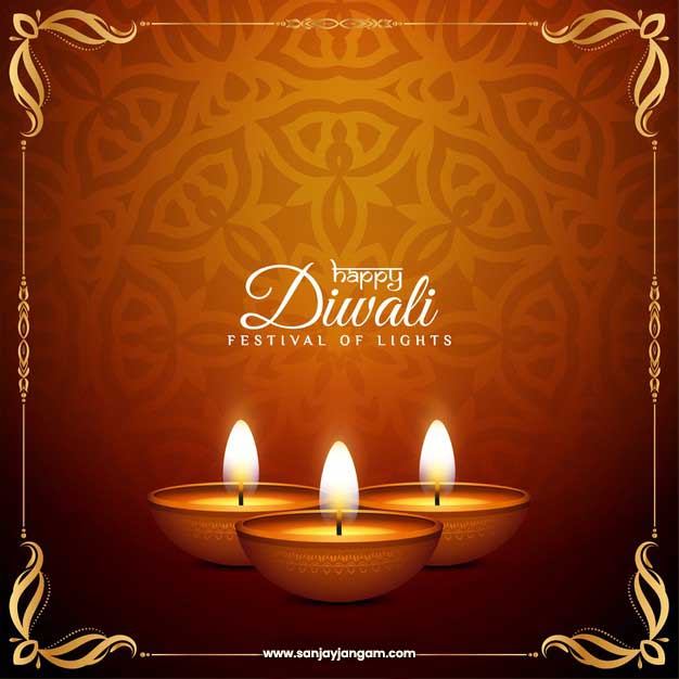 happy diwali wishes in hindi font 