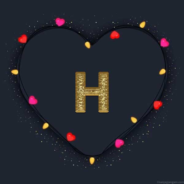 h letter dp for whatsapp