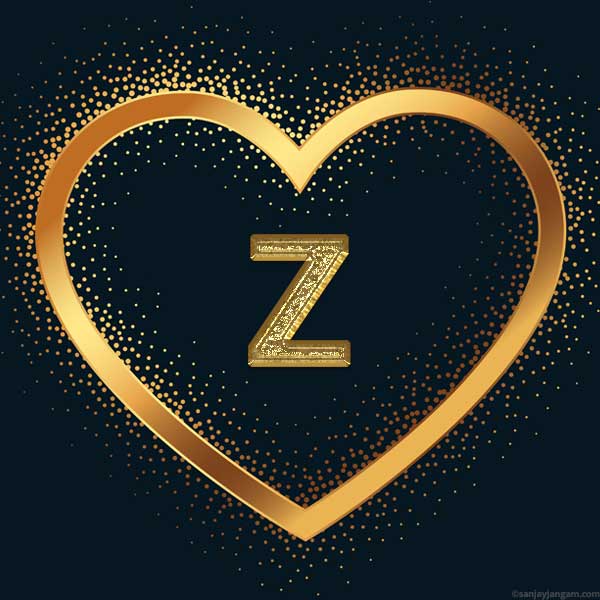 stylish z letter dp