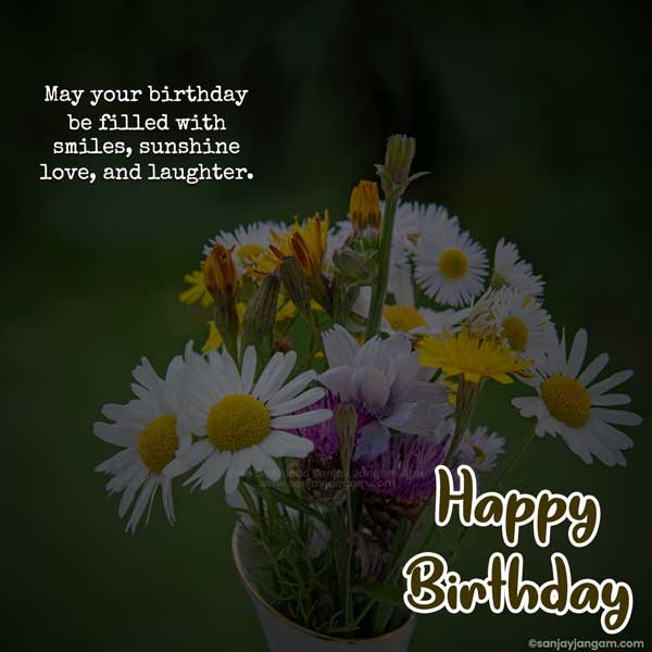 Happy birthday wishes in english