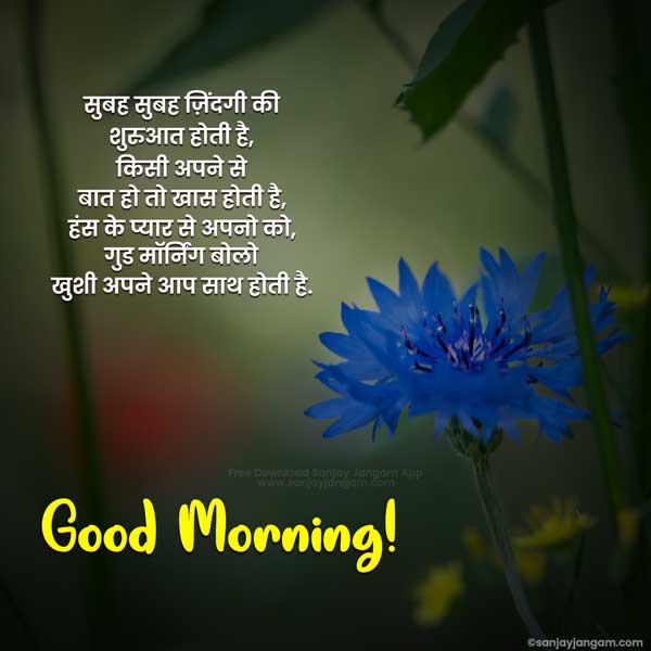 good morning quotes in hindi for whatsapp