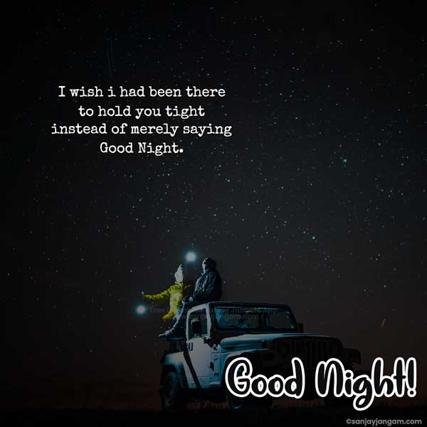 good night message in english