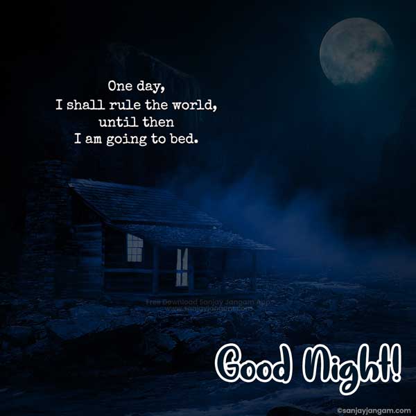 good night quotes in english for friends