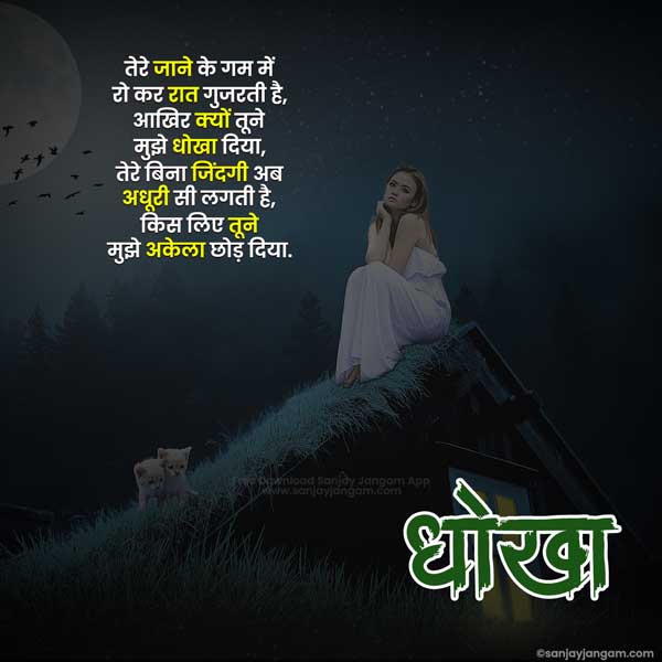 hindi sad shayari on life