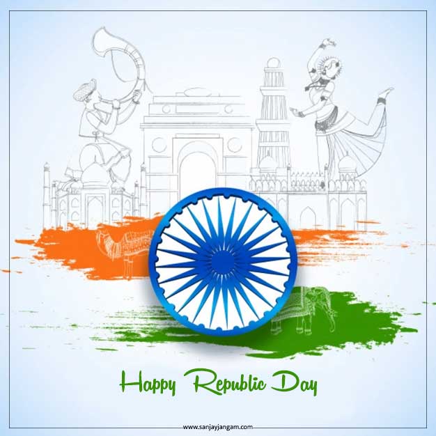 happy republic day status