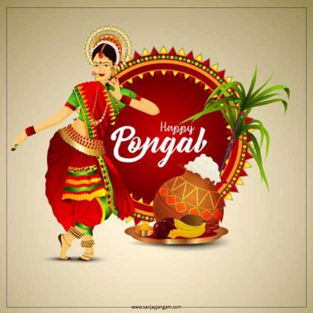 pongal festival drawing images